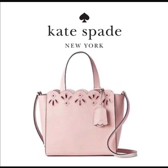 Kate Spade Mini Mina Pink Leather Satchel NWT 😎 - Picture 2 of 16